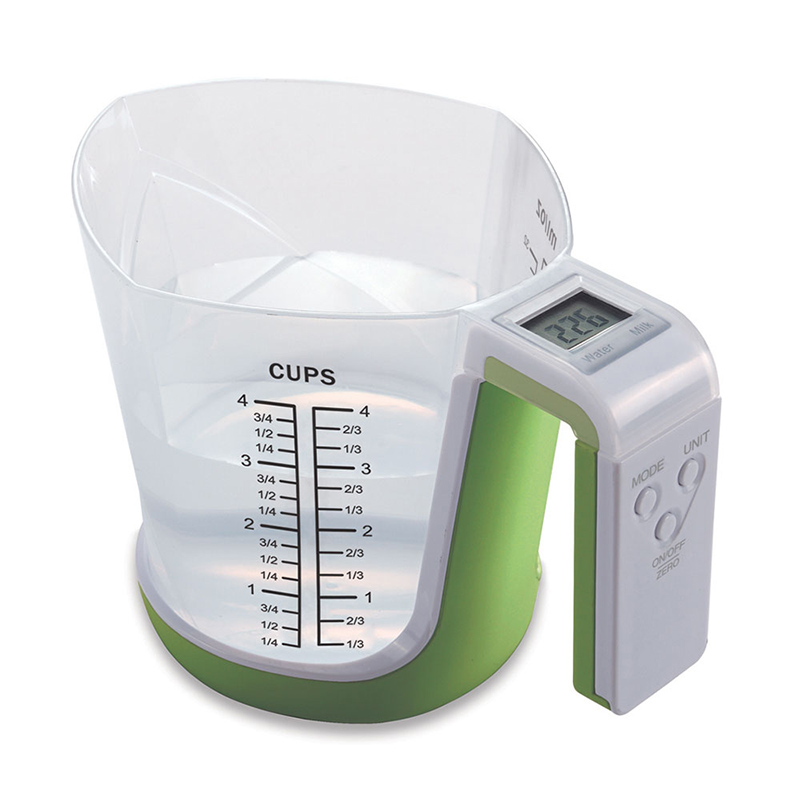 Detachable Cup Household Digital Cup Scale for Milk Oil Water Measuring Electronic LCD 3kg Jug Scale