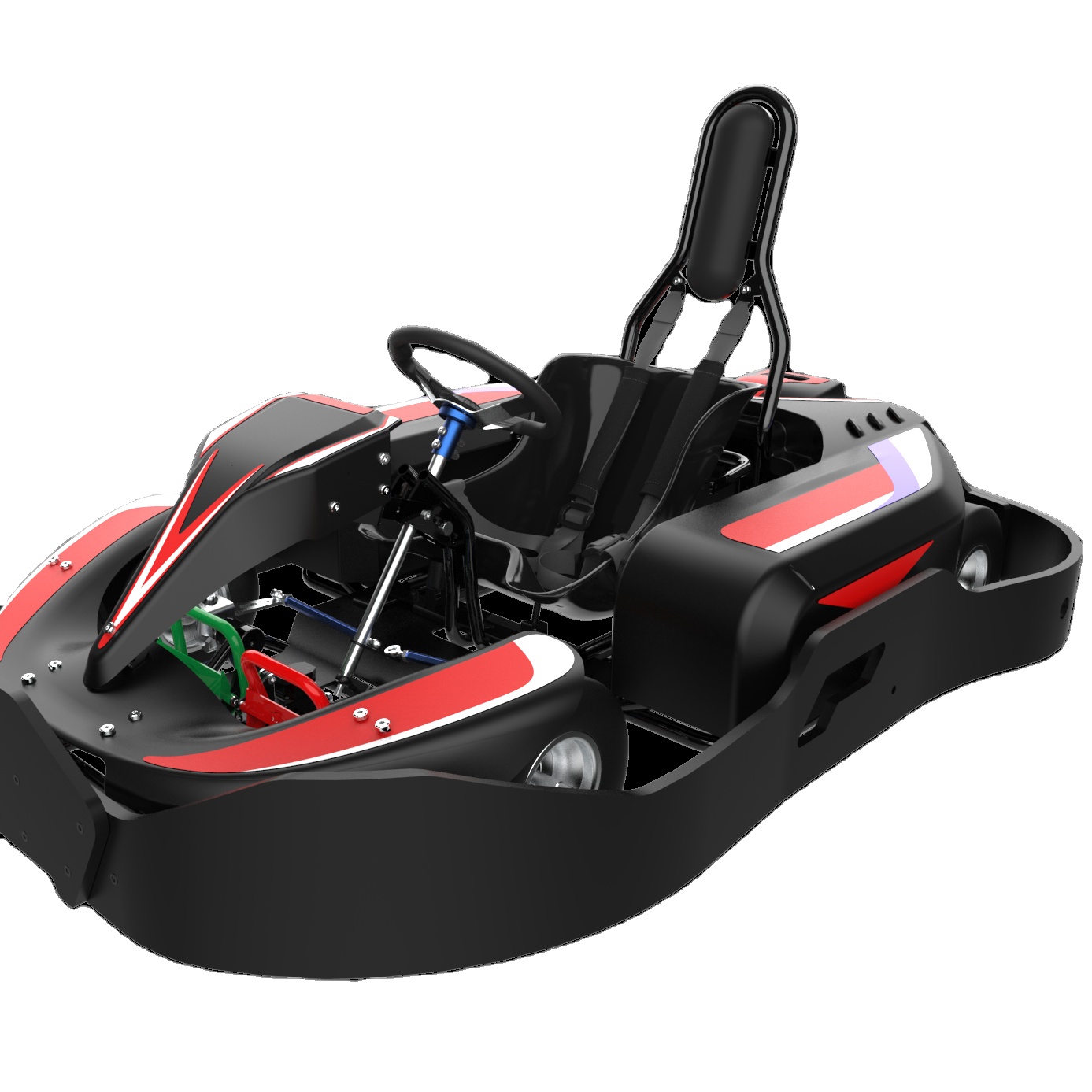 Cammus Karts для взрослых Электрический детский Electr взрослый Багги рамка Запчасти Педаль Комплект гоночный пар перекрестные передние колеса картинг для юниоров