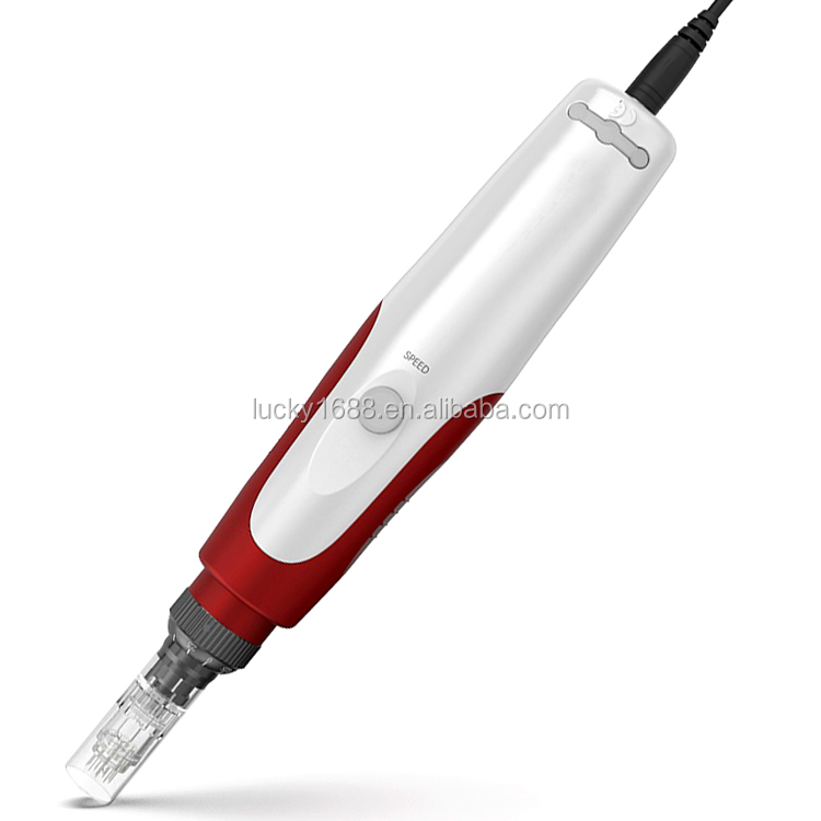 Цифровой 5 уровней Derma Pen Профессиональная беспроводная dr pen N2 с 11 / 16 / 24 / 36 / 42 контактами круглые нано-иглы Электрический dermapen