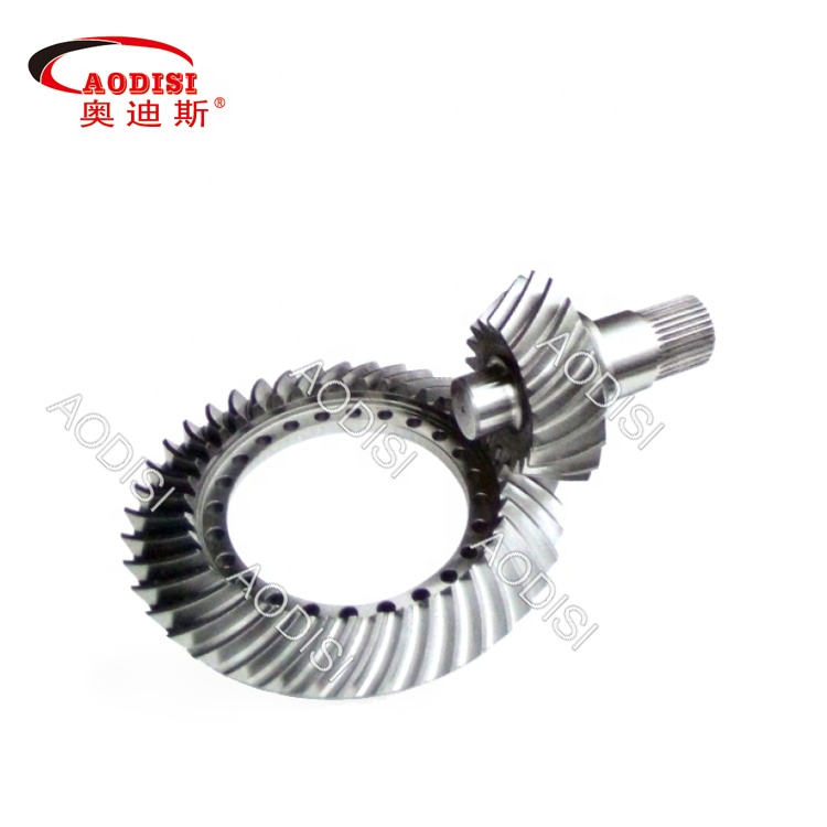 Foshan Gear Industry ящик моста для самосвала, спиральная коническая шестерня, большая коническая шестерня