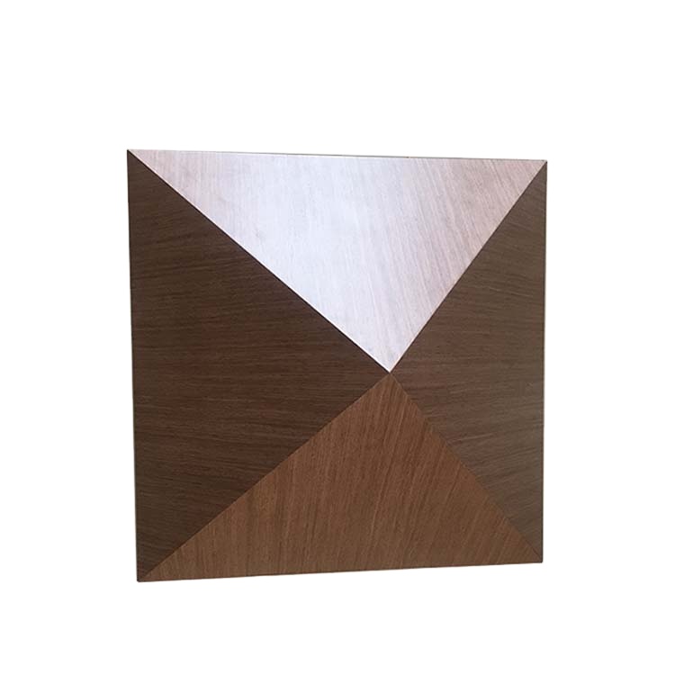 Leeyin дешевые пирамиды mdf 3d акустический диффузор деревянный звуковой диффузор