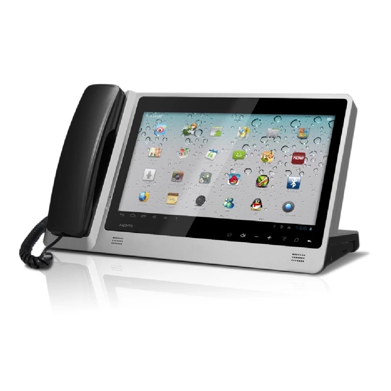 Android sip Video IP Phone with 10.1 Inch touch screen ,wifi and BT, RK3188-T Quad core, ARM Cortex A9