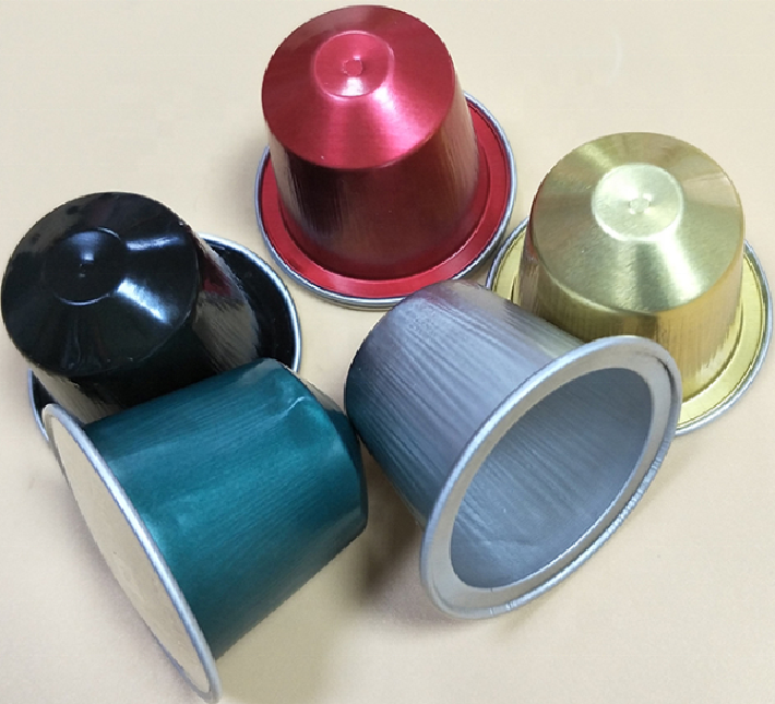 Алюминиевая кофейная капсула nespresso/37 мм портативная пустая кофейная капсула Nespresso с крышками из алюминиевой фольги