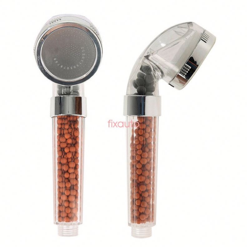 Negative ion water saving filtered shower head with water softener 3 modes remove chlorine and harmful substances