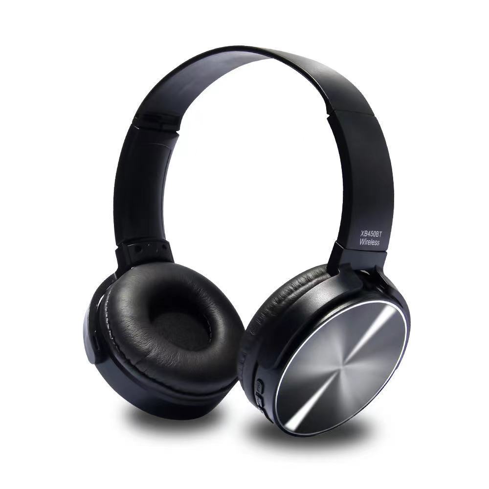Оптовая продажа XB450 складные беспроводные Bluetooth Hd стереогарнитура наушники спортивные наушники для бега наушники