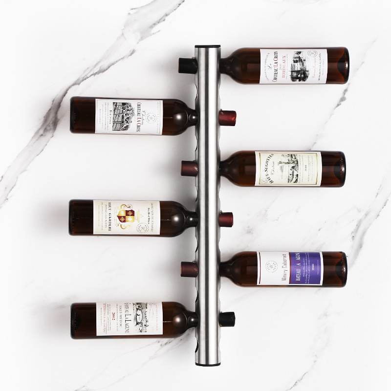 Low Price Ready To Ship Modern Wall Wine Rack Mounted