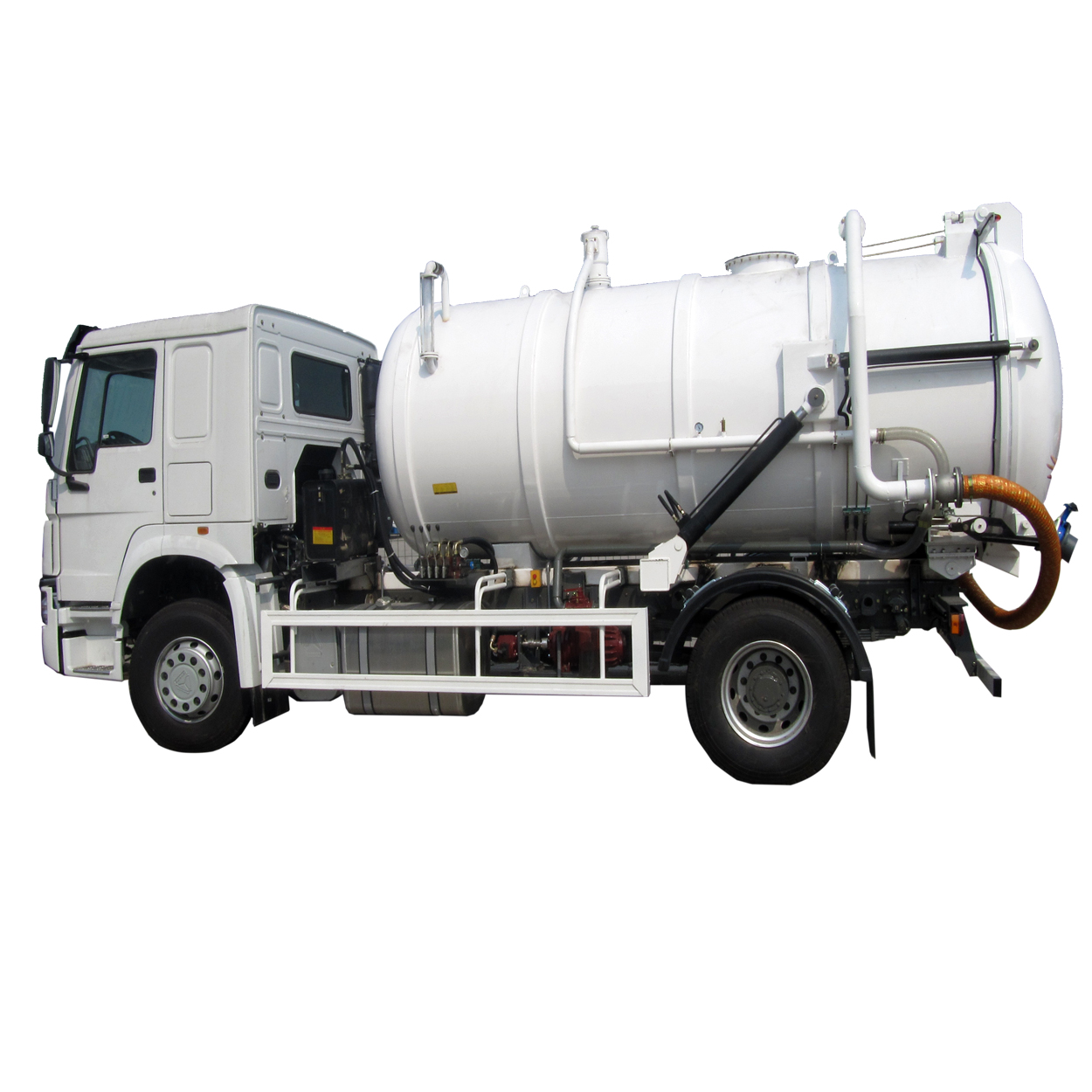 Sinotruk HOWO 10 (кубическая вакуумная илососная машина цена