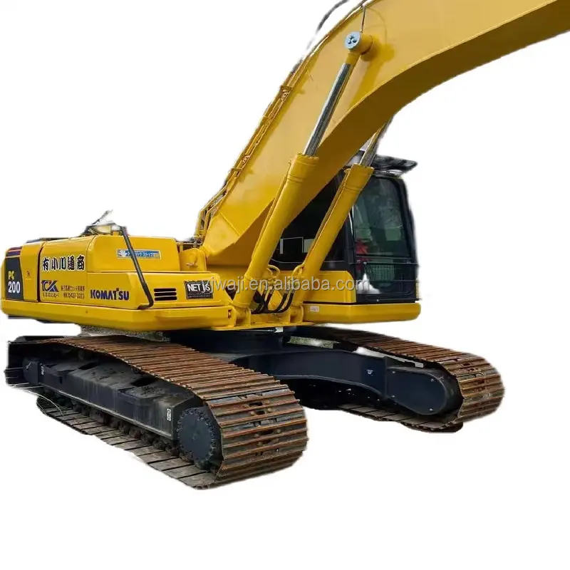 Lowest price used excavator 90% new made in Japan Komatsu200-8 excavator