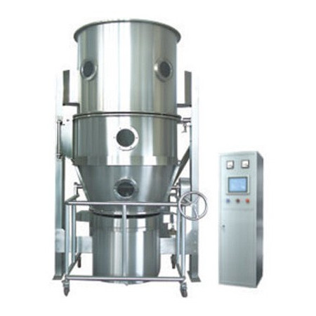 Bottom Boiling Fluid Fluidized Bed Drying And Granulator With Spray System For Solid Beverage Drinking Powder