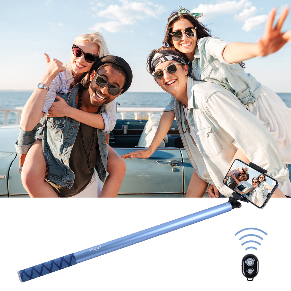 2021 New Selfie Stick Tripod With Wireless Remote Control For Huawei For iPhone Smart Phone Mobile Monopod Selfie Stick