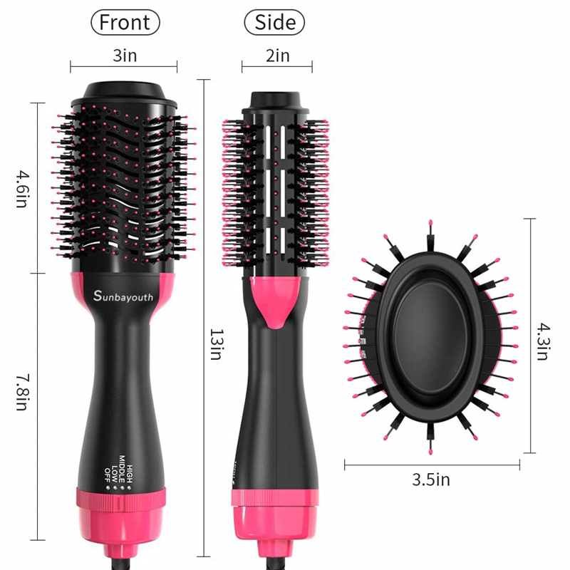 Wet and Dry Use Hair straightener brush Curling Iron comb straightening comb Electric hair straightener hotcomb