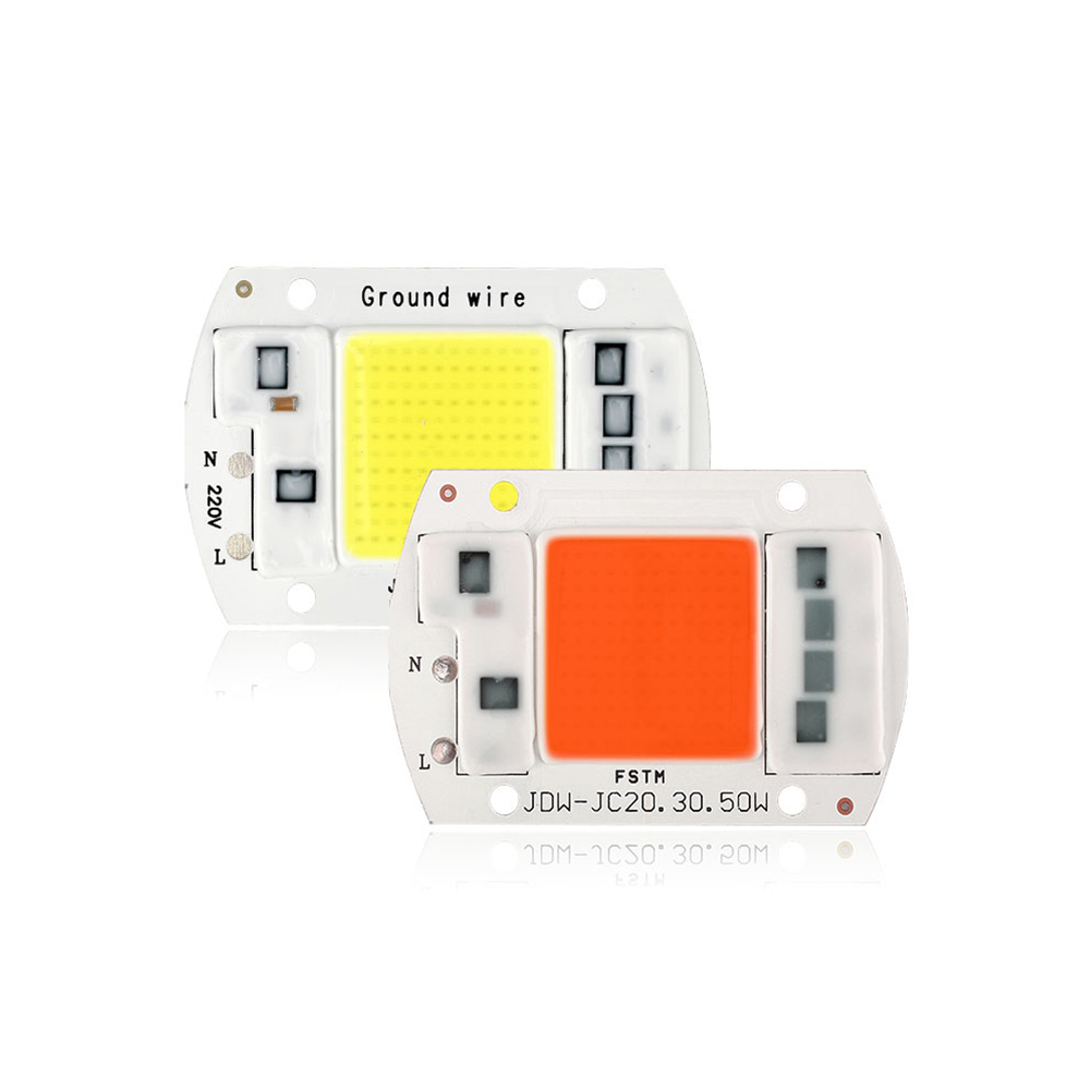 No need driver LED Chip 50W 100W 200W 380-840nm Full Spectrum Commercial Dimmable Veg Flower LED Grow Lights