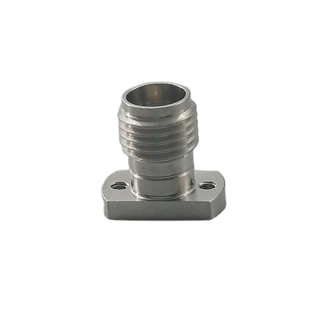 Special Design Widely Used 2.92mm DC-40GHz Jack 2-Hole Flange Compression Mount RF PCB Connector