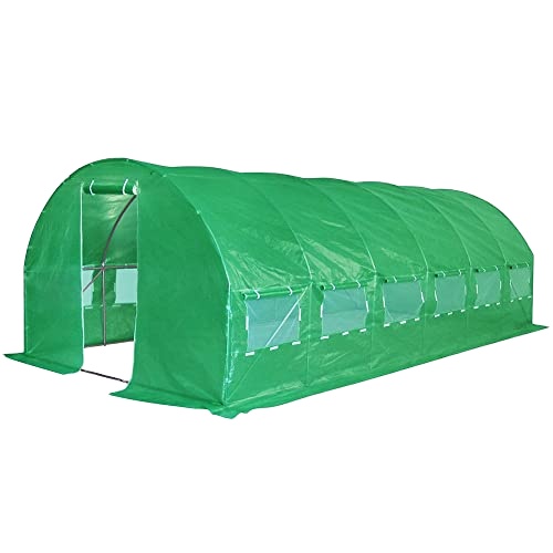Polytunnel прогулки в теплице с УФ защитным полиэтиленовым покрытием все размеры для всемирных рынков на продажу