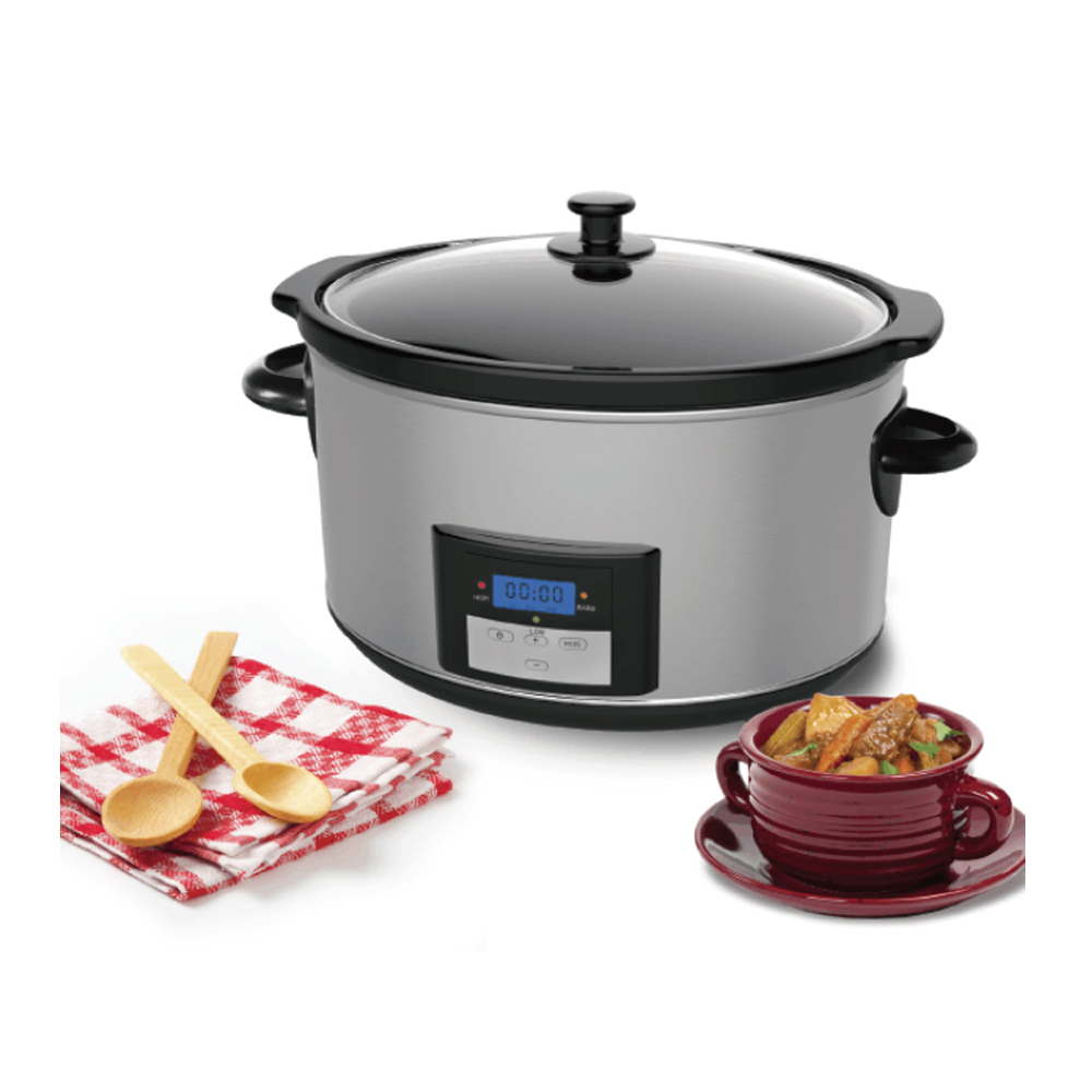 1.5l 2l 2.5l 3.5l 4l 5l 6l 7l 8l new design great electric kitchen non-stick digital slow cooker