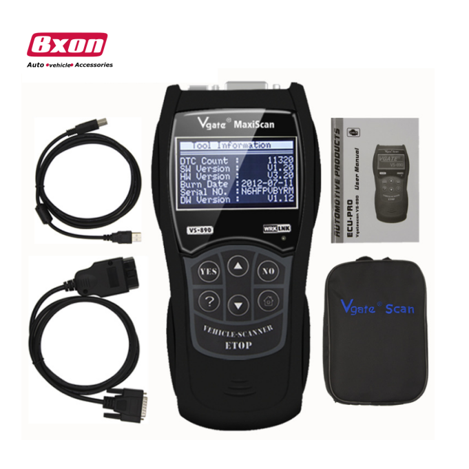 Инструмент для сканирования Vgate VS890 VS 890 OBD2