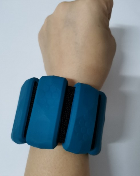 Lohas Silicone Weight Bracelet 480g Gym Weight Lifting Wrist Straps Ankle Weights