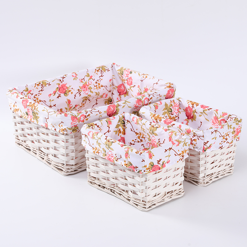 Customized Design Small Cheap Wicker Gift Wine Basket