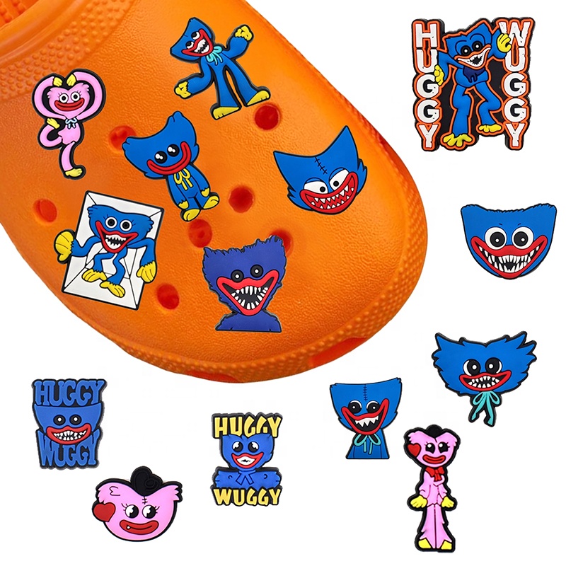 Подвески для обуви huggys wuggies, подвески для обуви нового дизайна, подвески для обуви huggys wuggy croc, подвески, украшения