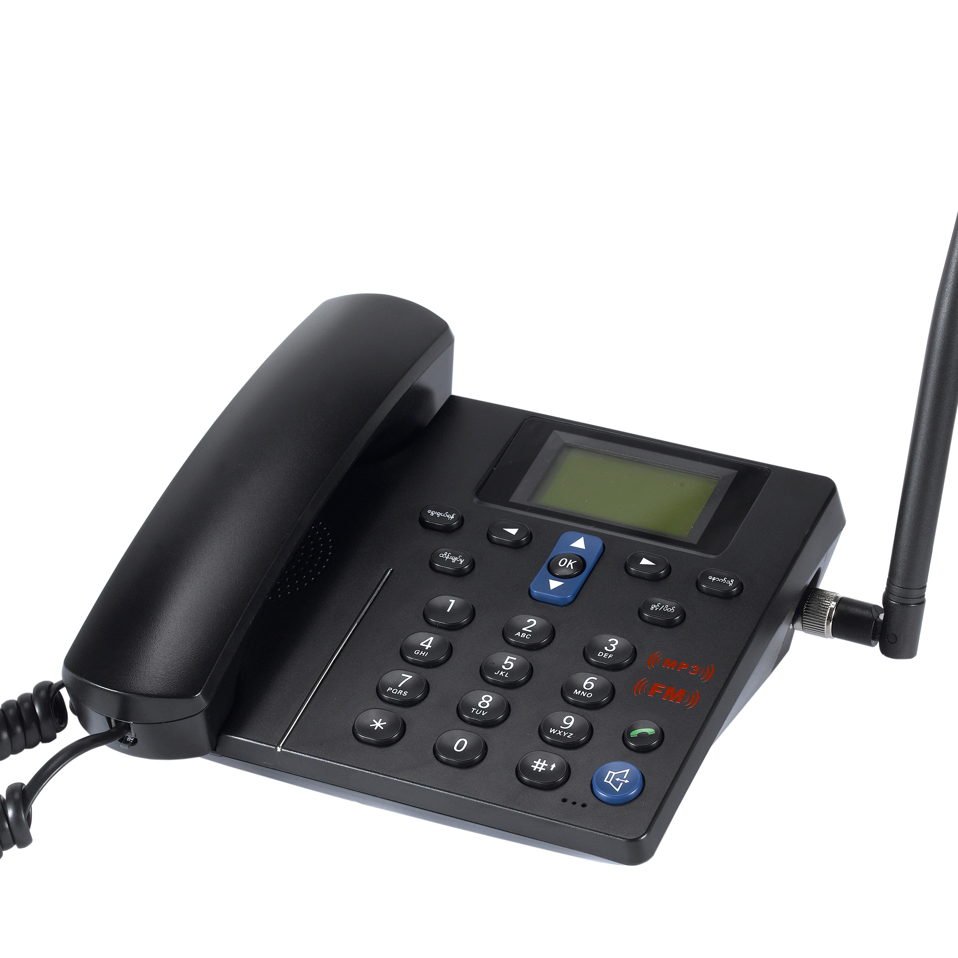 LS931 GSM WCDMA Umts Desktop Fixed Wireless Phone Fwp Table Cordless Telephone Two Dual Sim Card Gsm Cdma 2G 3G