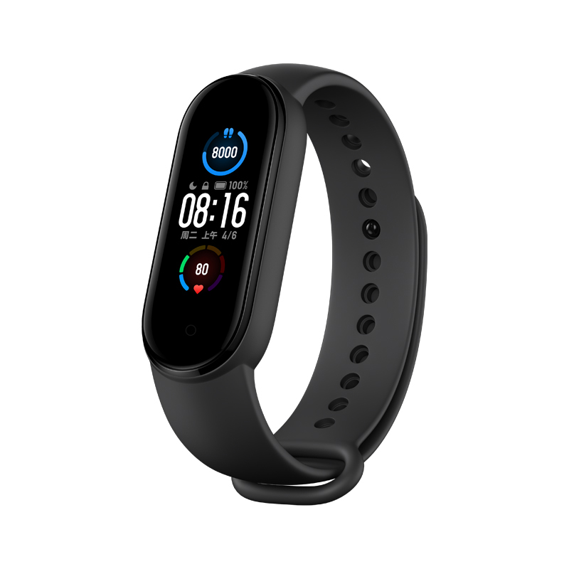 Смарт-браслет Mi Band 5 цветной AMOLED экран Mi Band 5 Браслет фитнес-трекер пульсометр с дистанционным управлением