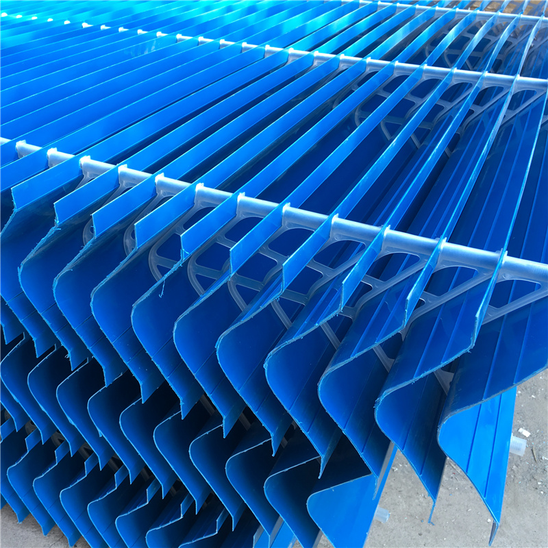 Multi dimensional PVC bleaching remover for cooling tower water collector