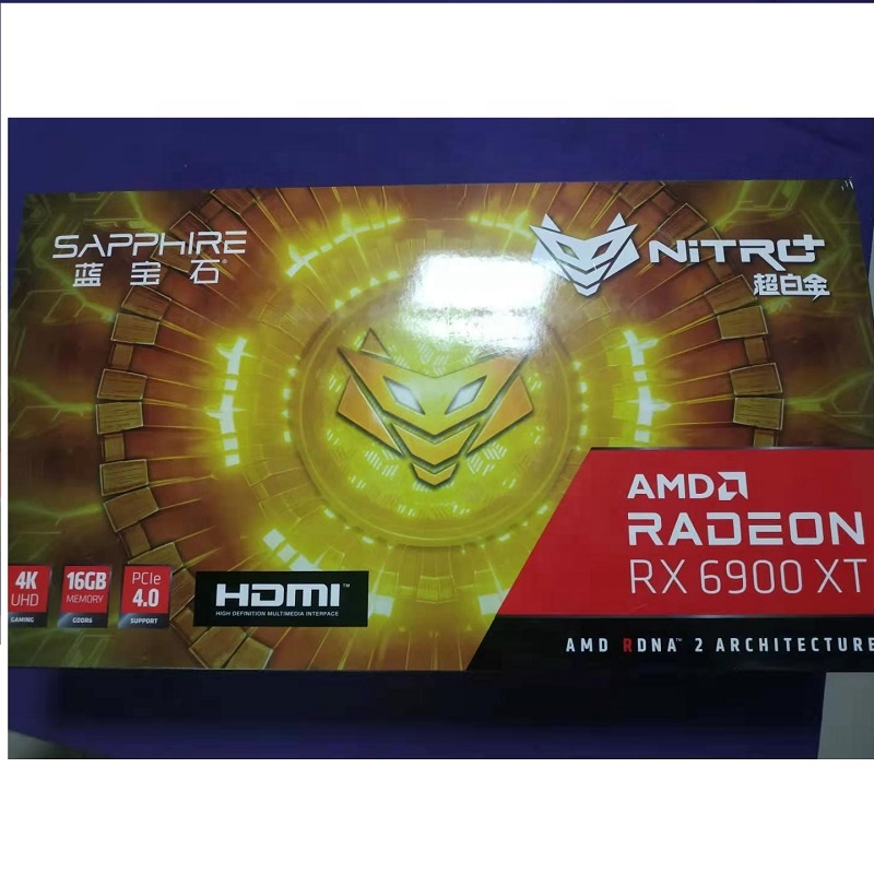 Реально готов к отправке самые высокие VS 3090 Sapphire Radeon RX 6900 XT Nitro + OC 2285 МГц 16 Гб GDDR6 5120 производители графических карт