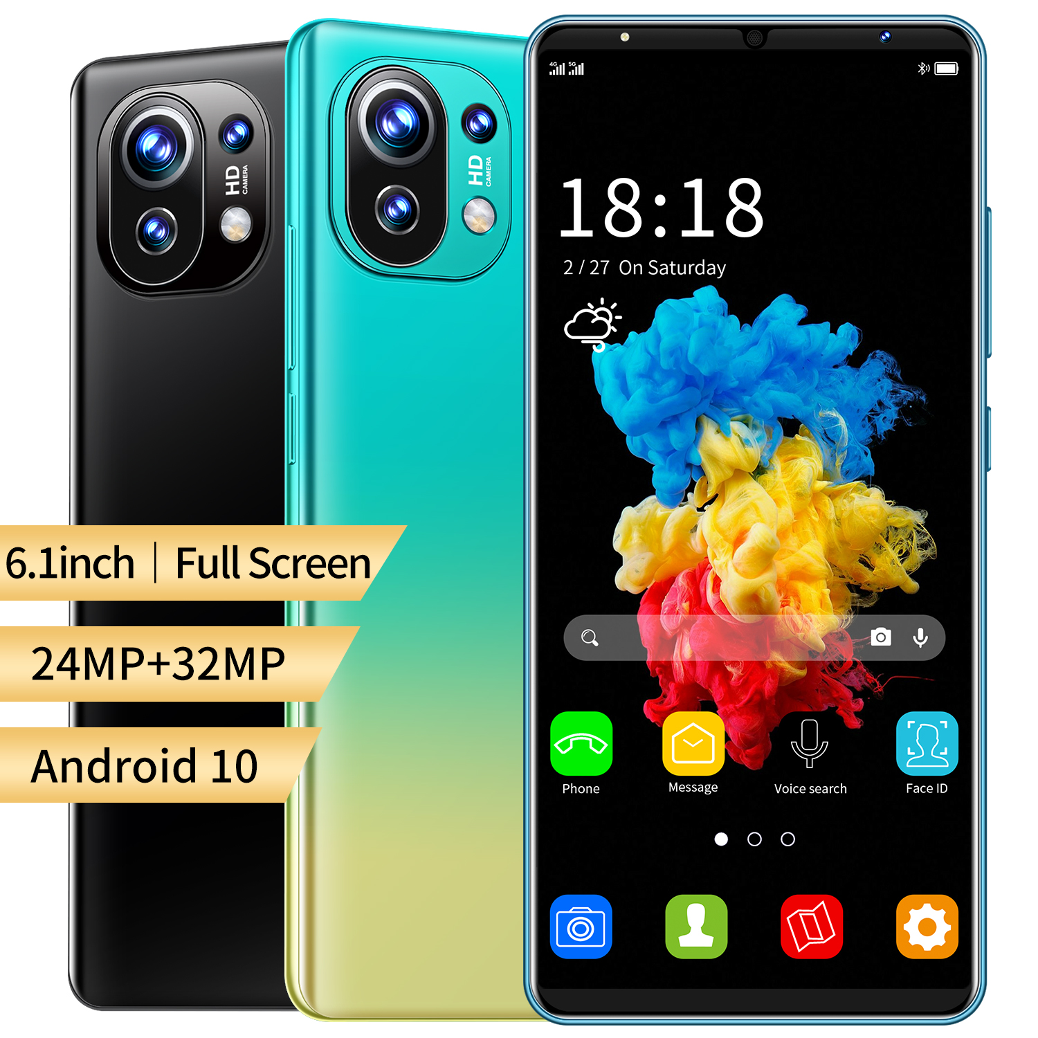Глобальная версия смартфона M11, 6,1-дюймовый hd экран, высокая оперативная память, оригинальные 12 + 512 гб разблокированные мобильные телефоны Android
