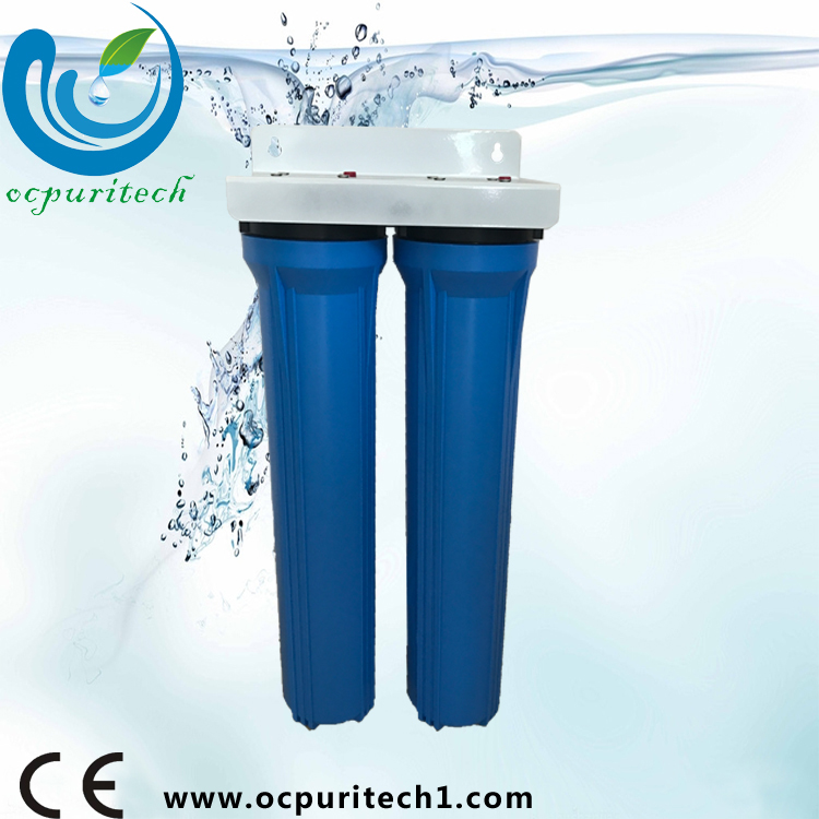 20'' Two Stage RO treatment filter housing Whole House big Blue Housing