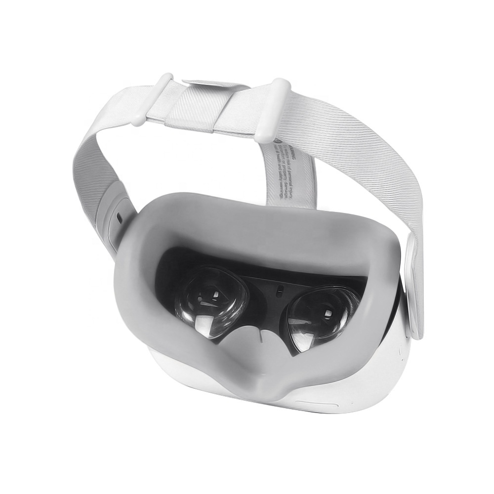Легкая очистка, аксессуары VR, силиконовая гелевая оболочка, маска для лица Oculus Quest 2