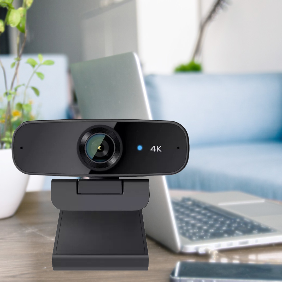 No MOQ Ultra HD 4K Web Camera With Microphone For PC Desktop Video Calling Office Meeting Recording USB Web Cam 4k Webcam