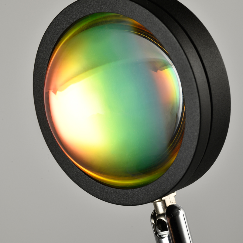 2021 Hot Seller Room Ring Projection Lamp Photo Led Sunset Rainbow Projector Light