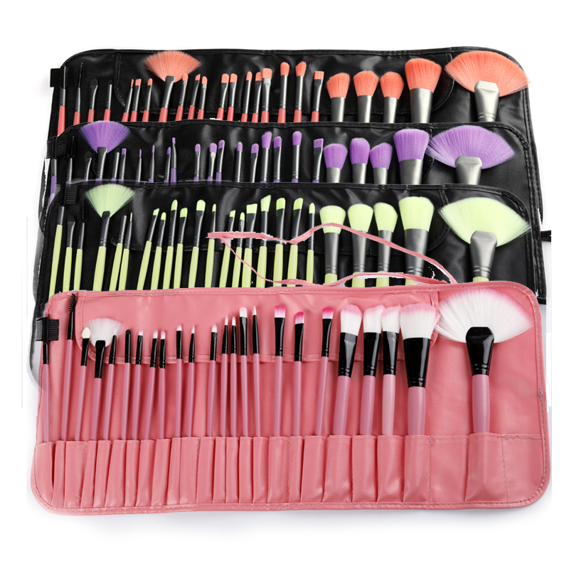 Набор кистей для макияжа JOY brush, черный роскошный набор кистей для макияжа, оптовая продажа, деревянная ручка, частная торговая марка, кисти для нанесения основы под макияж