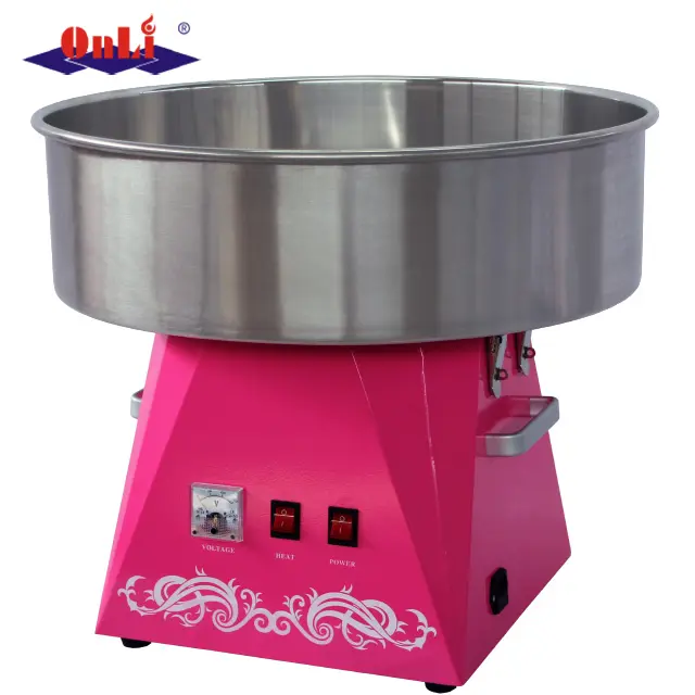 A different NEW professional commercial electric automatic flower cotton candy machine for sale price