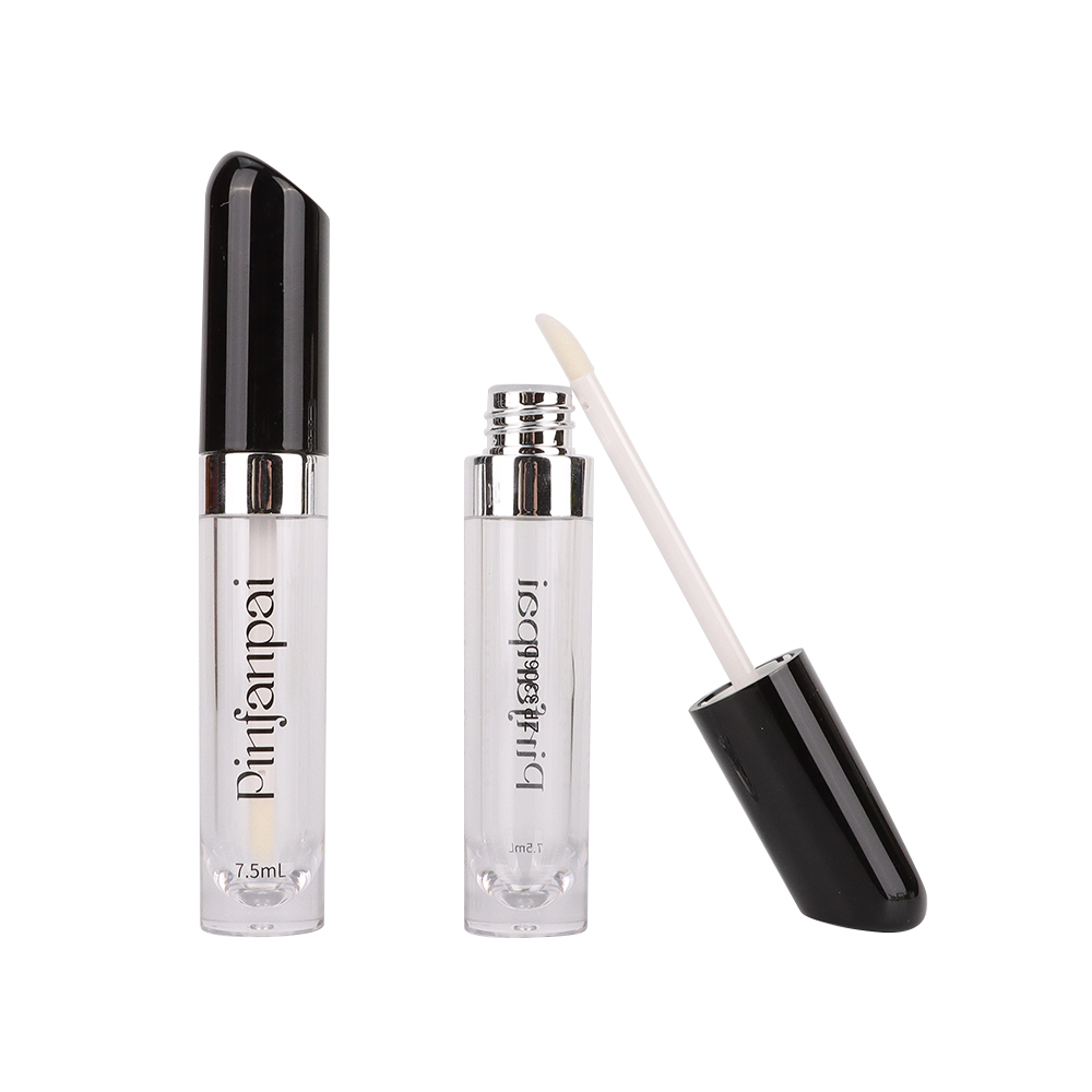 Luxury Round Custom Lip Balm Tubes Lipstick Clear Containers Packaging Tube Plastic Container Soft Cosmetic Squeeze Tubes