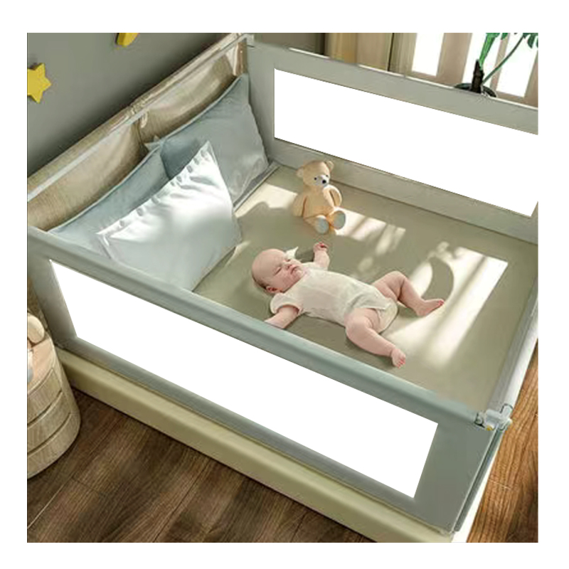 Bed Crib Bed Fence Playing Safety Gate for Kids Baby Infant