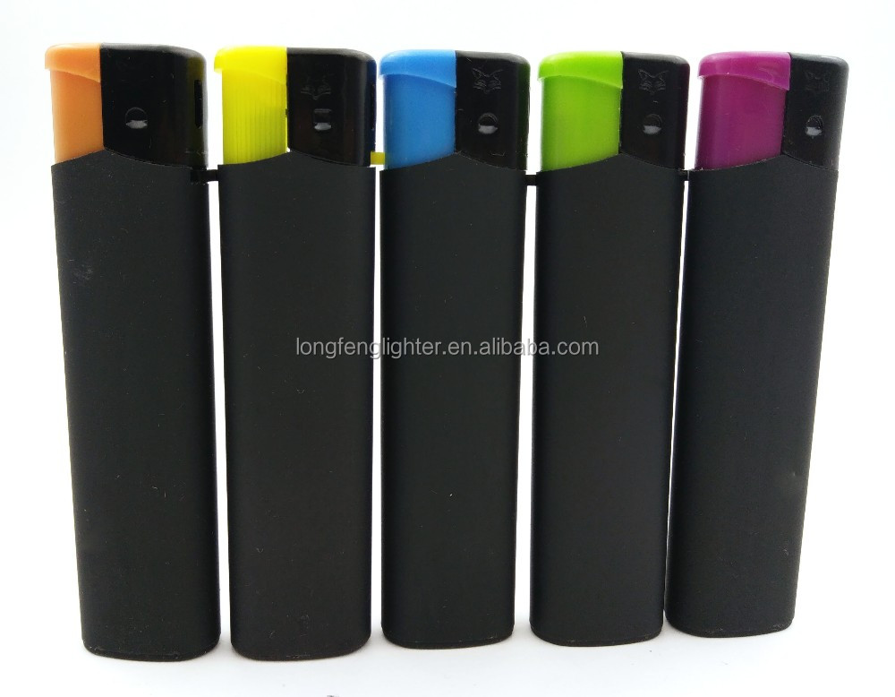 smoke shop accessories other lighters & smoking accessories Disposable /Refillable electric lighter with nickel/ black/gold wind