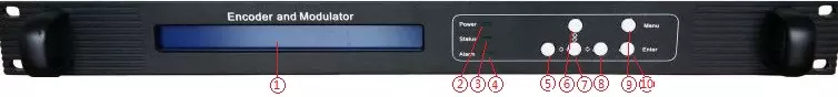 16 ports video audio rf dvbt tv video encoder modulator