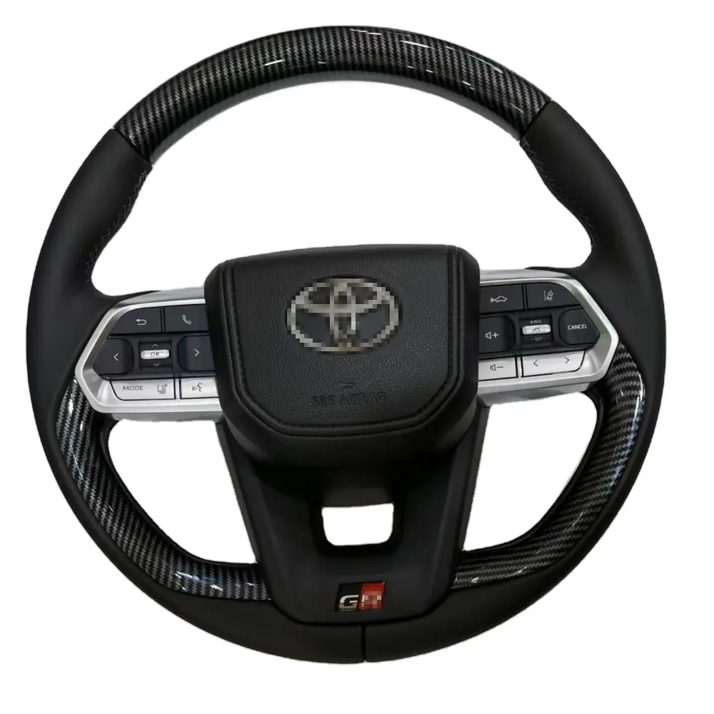 Upgrade300 GR Style  Steering wheel  For Toyota LAND CRUISER PRADO   Steering wheel 2003 2021FJ120 FJ150