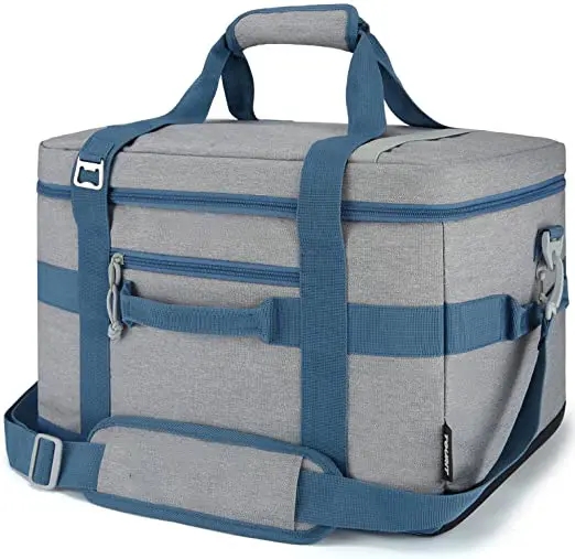TINYATCustom Beach Work Camping BBQ Trip Shopping Leak proof Collapsible Lunch Soft Cool Bag Unisex Picnic Insulated Cooler bags