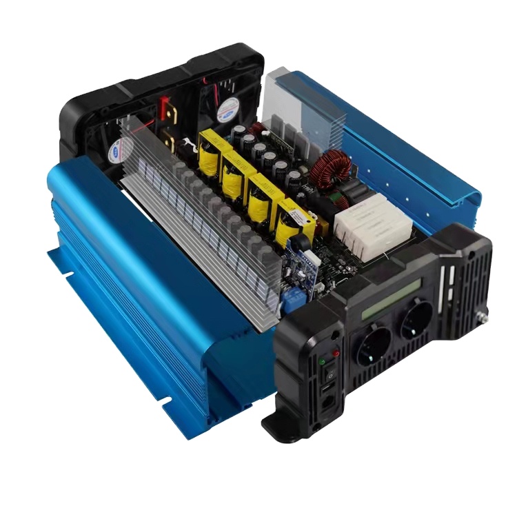 12v 24v 48v dc к ac 110v 220v Чистая синусоида 1500W домашний инвертор