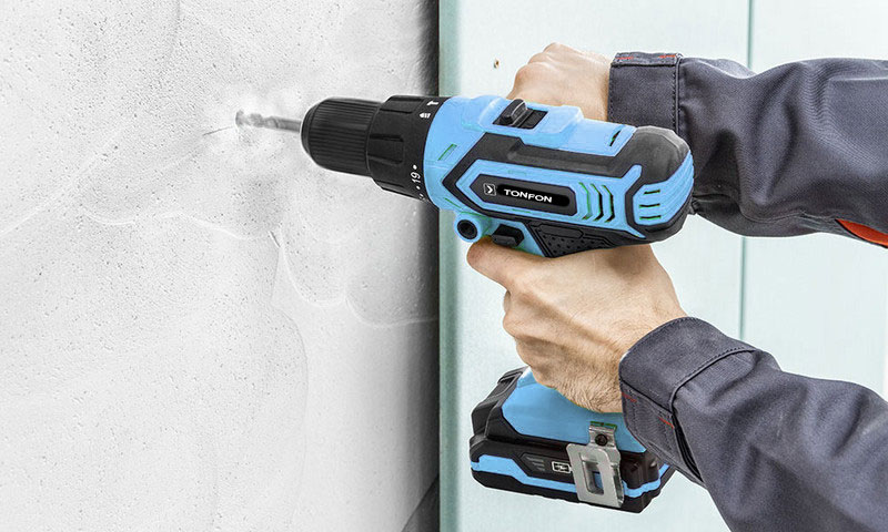 Handheld Concrete Wall Drilling Machine Perseuse Visseuse 18v/20v Electric Cordless Power Drill Screwdriver Battery Tool set