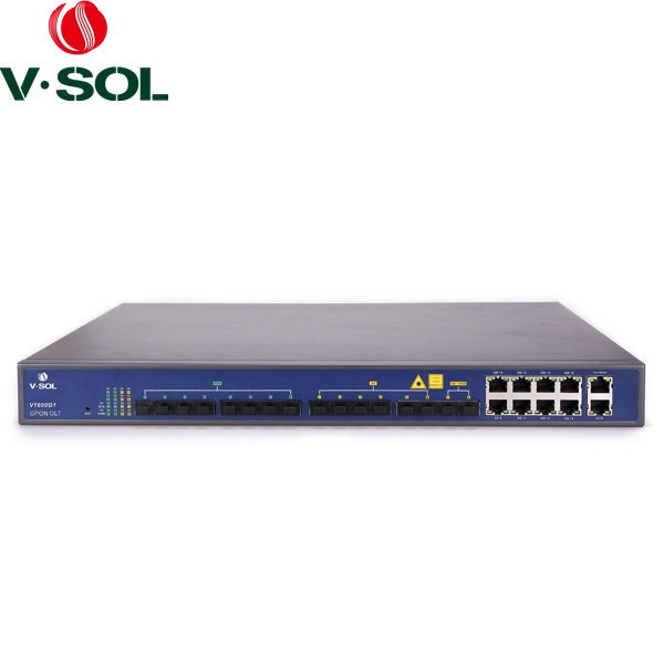 V-SOL GPON OLT 8 PON 10GE uplink первый поставщик поддерживает управление через Интернет