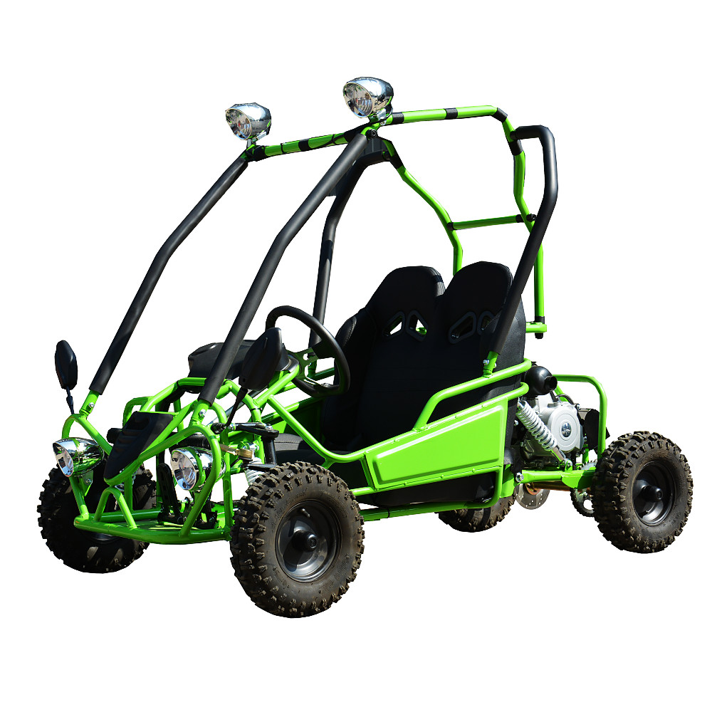 50cc мини-Багги Go Kart 2-местный детская бензин Дети багги
