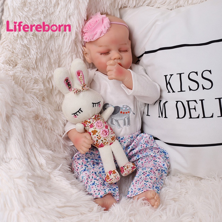Lifereborn ручной работы похожая на настоящую 20 ''реальные путешествие детское девочку с Coos и ''heartbeat'' американская кукла