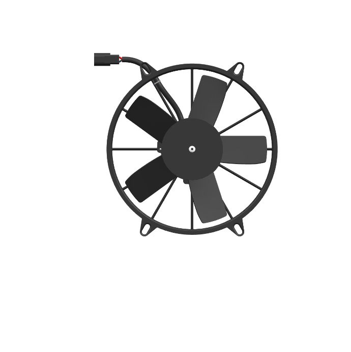 dc 12V 24V cooling condenser fan for bus air conditioning system