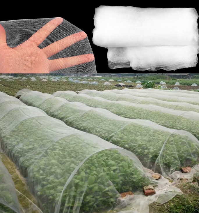 Сетка с защитой от насекомых и сетка с защитой от града, 100% новый HDPE для теплицы для овощей