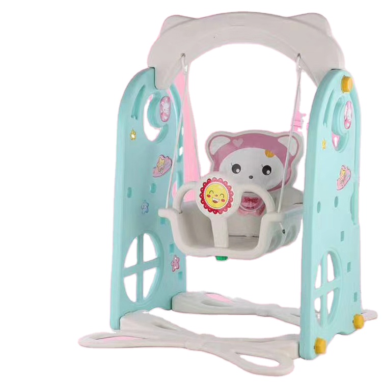 Lightweight Frame Can Be Equipped With Dinner Plate Children's Indoor Cute Toy Swing