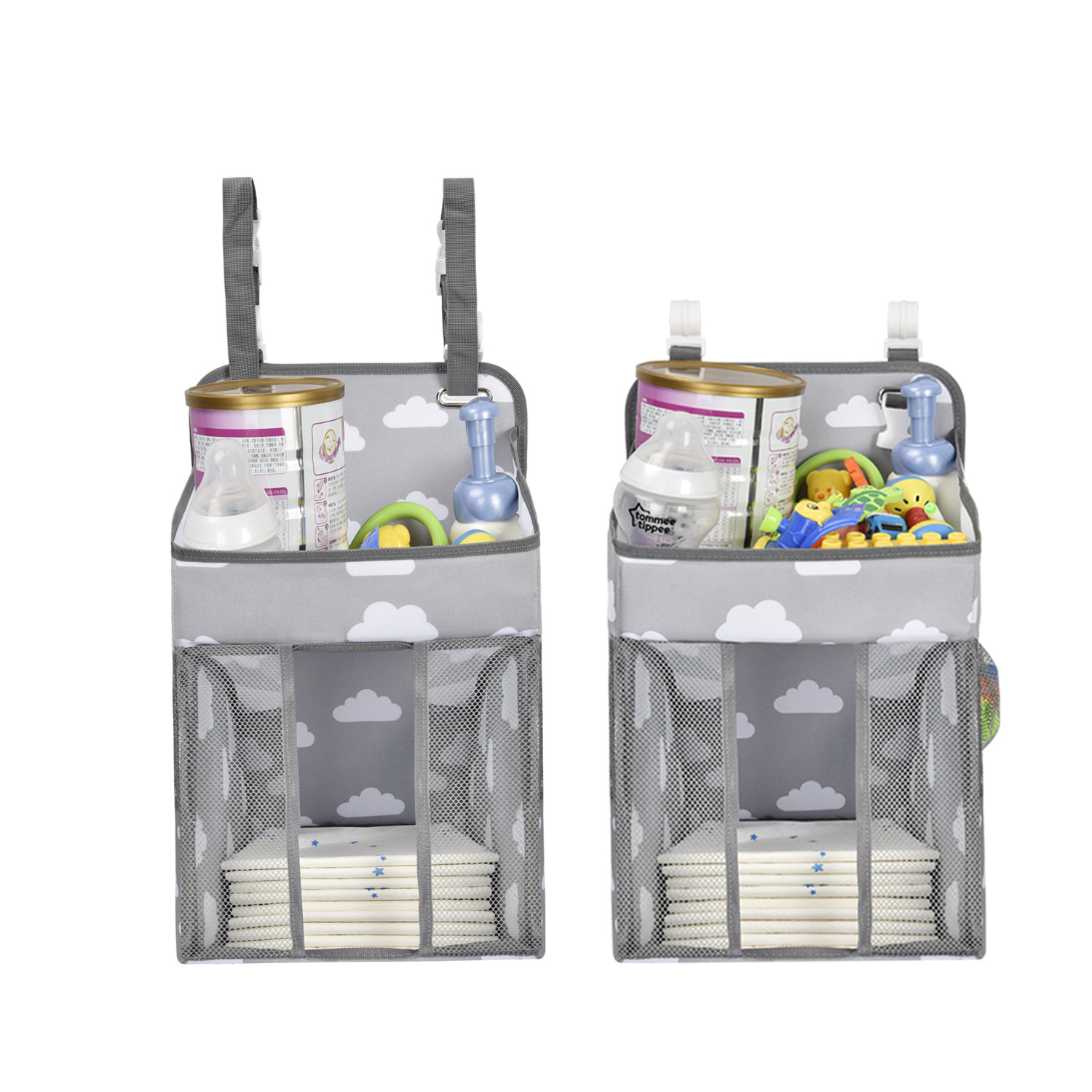 Custom Hanging Crib Baby Diaper Nursery Organizer Caddy Baby Diaper Bag