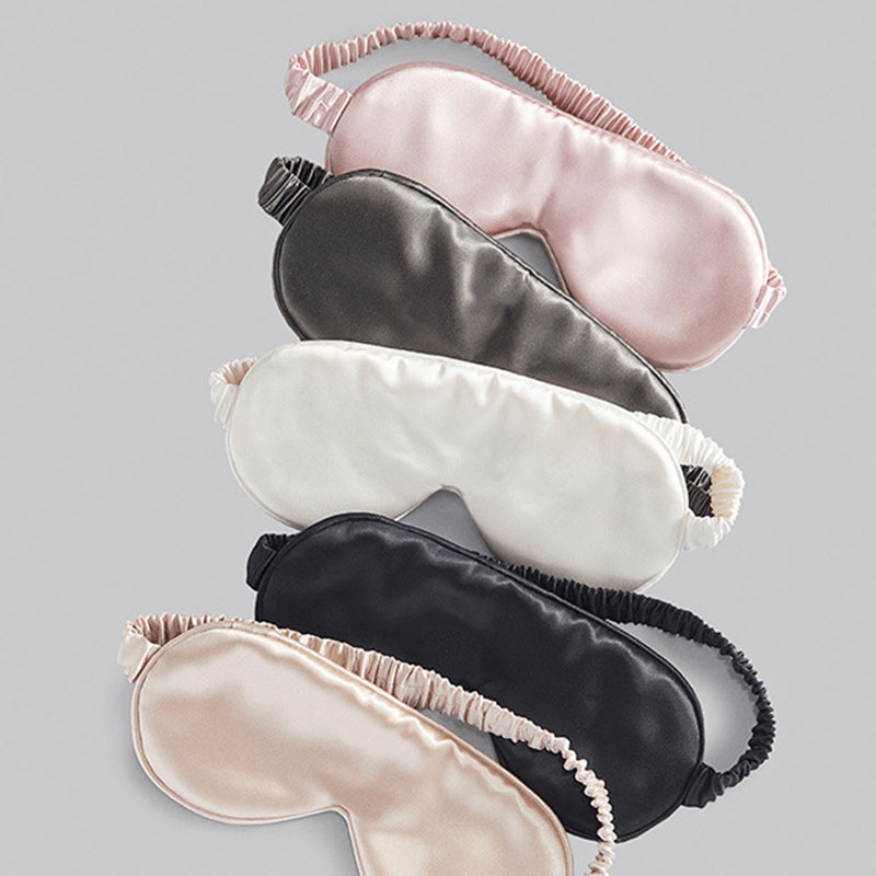 Customised Silk Sleeping Mask 100% satin eye mask 19momme, 22momme Fishing Mask